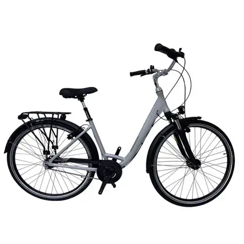 Bicicleta Kreidler Madrid 1248, 7 viteze, frane hidraulice, roti 28 inch, Gri
