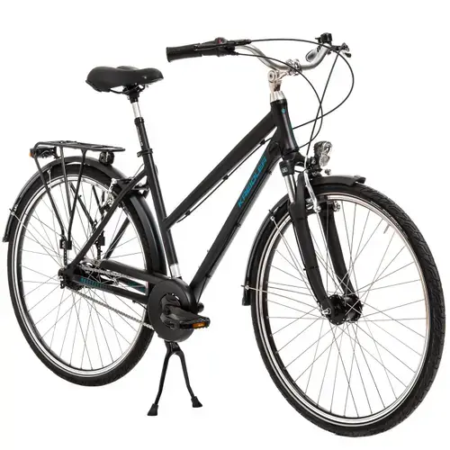 Bicicleta Oras Kreidler 1280, roti 28 inch, cadru L, 7 viteze,  Negru