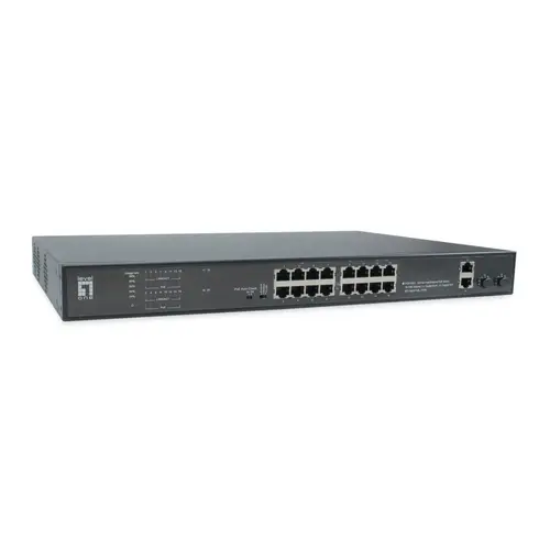 Switch LevelOne FGP-2031, 16 porturi, PoE