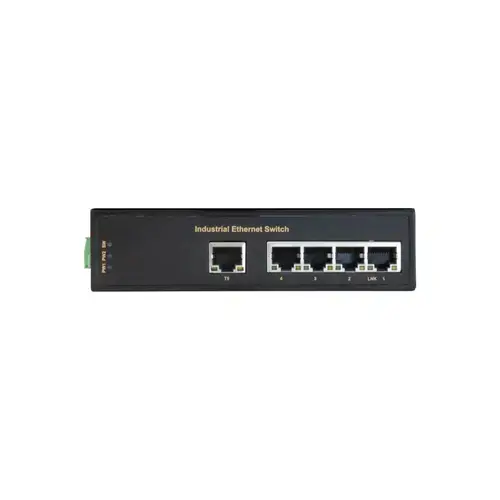 Switch industrial LevelOne IFS-0501, 5 porturi, Fast Ethernet, Negru