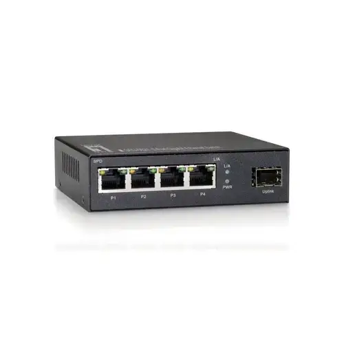Switch LevelOne GEU-0521, 4 porturi
