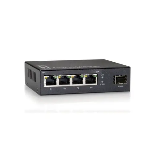 Switch LevelOne GEU-0521, 4 porturi