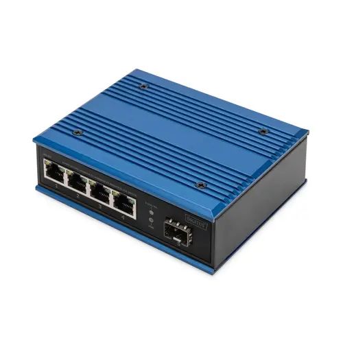 Switch Digitus by Assmann DN-651135, 4 porturi, PoE+