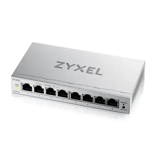 Switch gestionat ZyXEL GS1200-8V3, 8 porturi Gigabit, 8xLAN