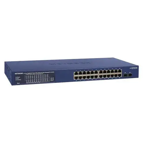 Switch Netgear GS724TPPv3, 24 porturi, PoE+