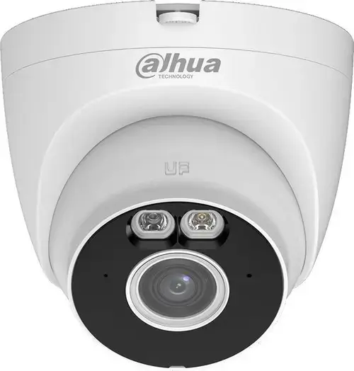 Camera supraveghere wireless Dahua T3A-PV, Wi-Fi 6, Bluetooth, 3MP, IR si LED alb, comunicare bidirectionala, alarma, slot microSD, IP67