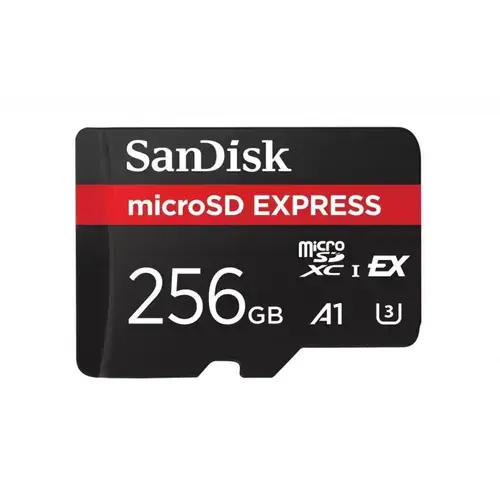 Card Memorie microSDXC SanDisk Express SDSQXFN-256G-GN4NN, 256Gb, Clasa 10, UHS-1 U3