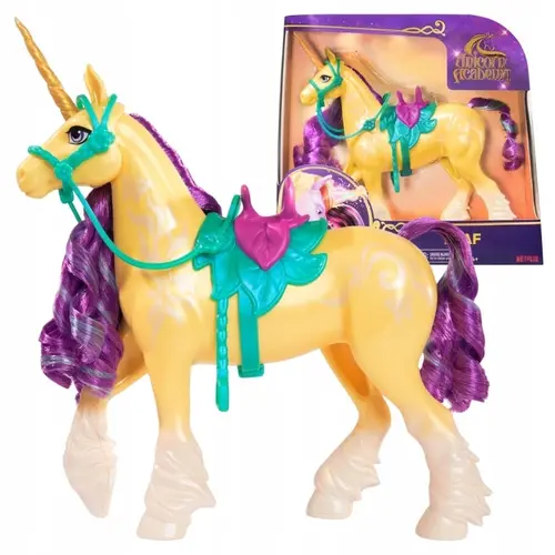 Figurina Unicorn Academy Leaf, 28 cm