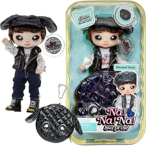 Papusa Na!Na!Na! Surprise Seria Glam Maxwell Dane, 19 cm