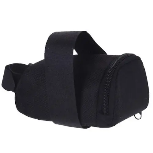 Geanta pentru bicicleta XQMAX, Poliester, 12.5 x 7.5 x 7.5 cm, 0.4 l, Negru