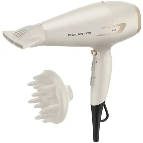 Uscator de par Rowenta CV7243F0, 3 trepte temperatura, 2 viteze, 2200 W, Alb