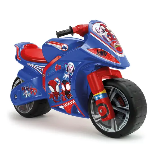 Motocicleta Ride-on Injusa  Winner Spidey, 3 ani +