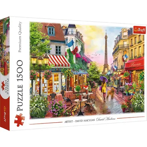 Puzzle Trefl din 1500 de piese - Farmecul Parisului