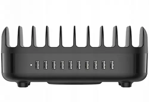 Incarcator Statie Orico DUK-10P-V1, 120W, 2.4A, 10 x USB-A, Negru