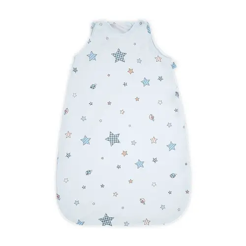 Sac de Dormit de Iarna Lorelli Bumbac Ranforce Bear Blue, 85 cm