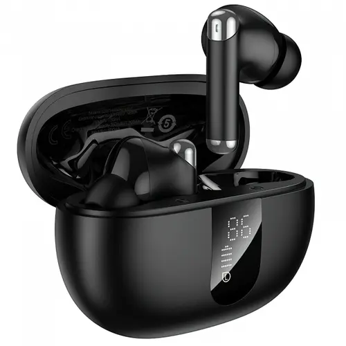 Casti True Wireless HOCO EQ26, Bluetooth, ANC, Negru