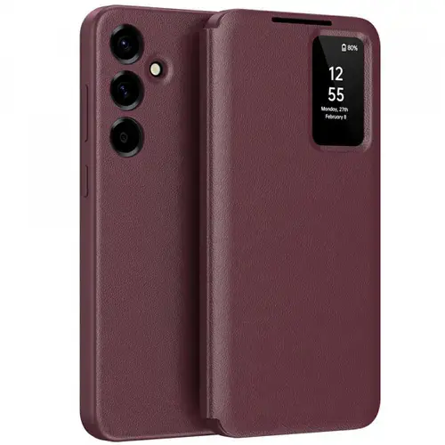 Husa pentru Samsung Galaxy A37 5G, Techsuit, SmartView, Rosie