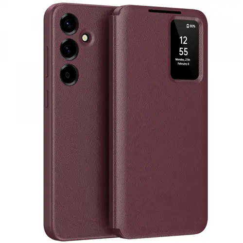 Husa pentru Samsung Galaxy A37 5G, Techsuit, SmartView, Rosie