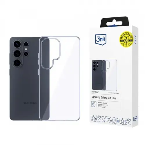 Husa pentru Samsung Galaxy S26 Ultra S948, 3MK, Clear, Transparenta