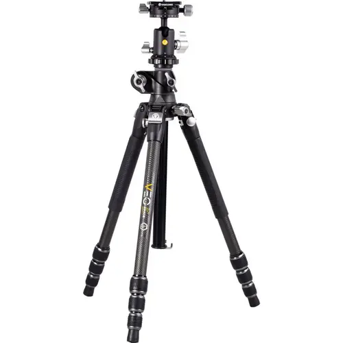 Trepied Vanguard VEO3T+ 234CB, Cap sferic cu doua axe, Inaltime maxima extinsa 144 cm, Fibra de carbon