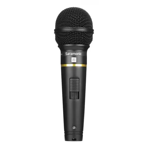 Microfon Saramonic SR-MV58 dinamic cardioid, utilizare profesionala, conectivitate XLR, Negru