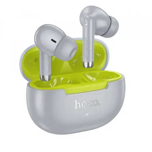 Casti True Wireless HOCO EQ24, Bluetooth, Gri