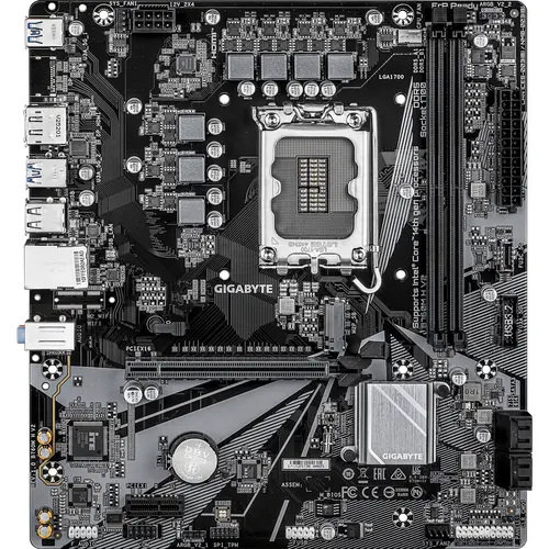 Placa de baza GIGABYTE B760M H V2, Intel B760, LGA 1700, mATX