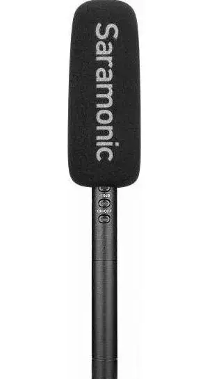 Microfon pentru camere video, Saramonic, SoundBird V1, XLR, Negru