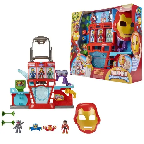 Set de joaca Iron Man and his awesome friends - Sediul Iron Man