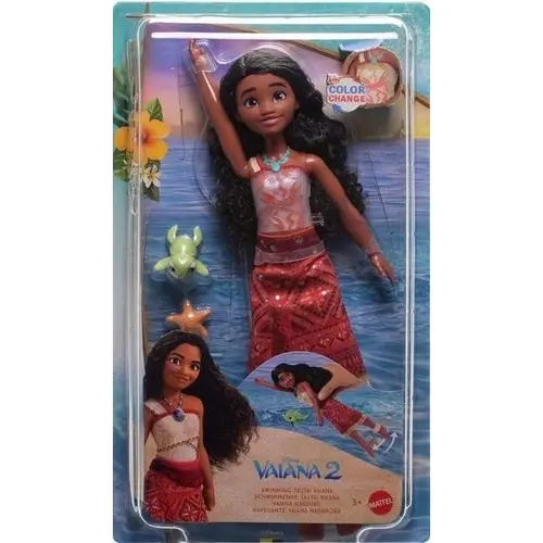 Papusa Mattel Vaiana, 3 ani +
