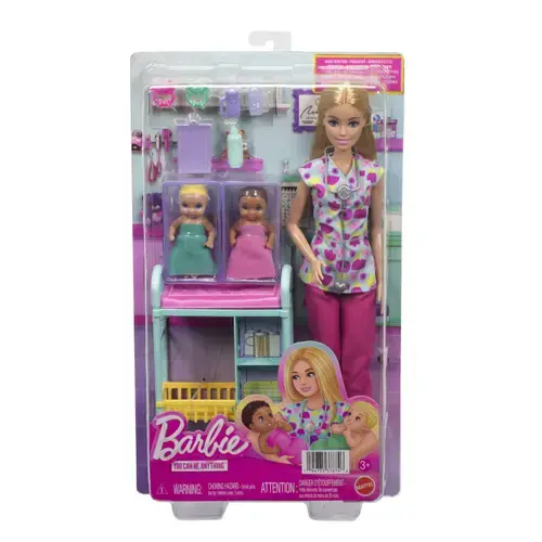 Set de joaca Barbie You can be - Doctor Pediatru