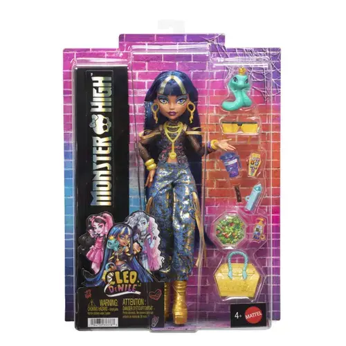 Papusa Monster High - Cleo Denile, cu accesorii