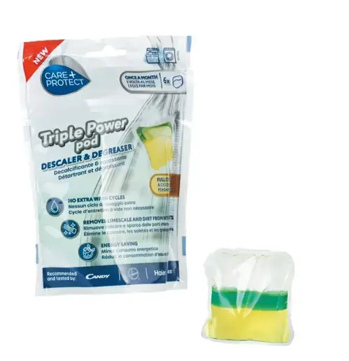 Decalcifiant Care+Protect Triple Power Pod CPPPODWMDW
