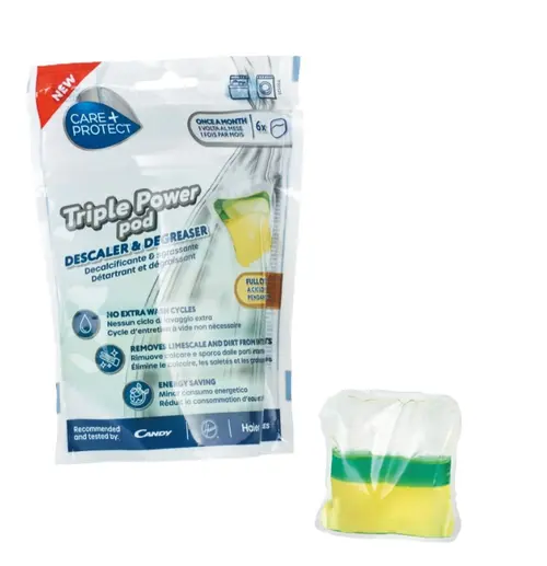 Decalcifiant Care+Protect Triple Power Pod CPPPODWMDW