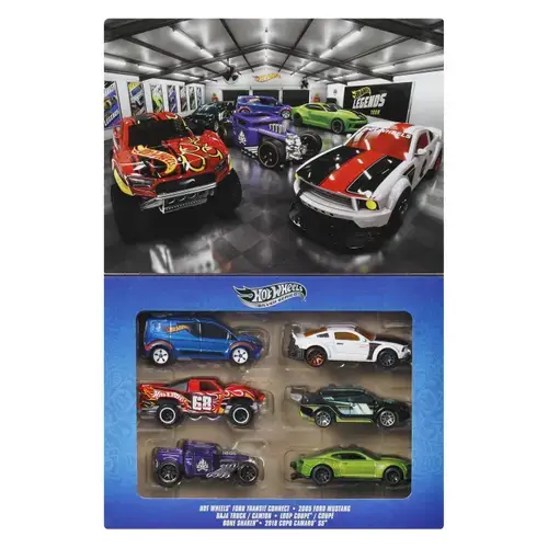 Set 6 masinute Hot Wheels Siver Series - Masini americane