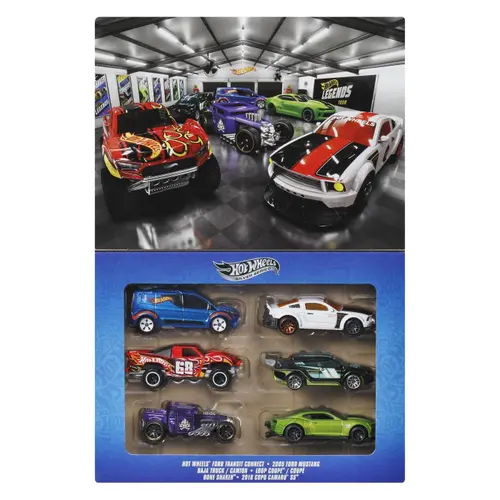 Set 6 masinute Hot Wheels Siver Series - Masini americane