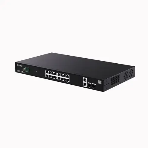 Switch Tenda TEG2220P-16-250W, Negru