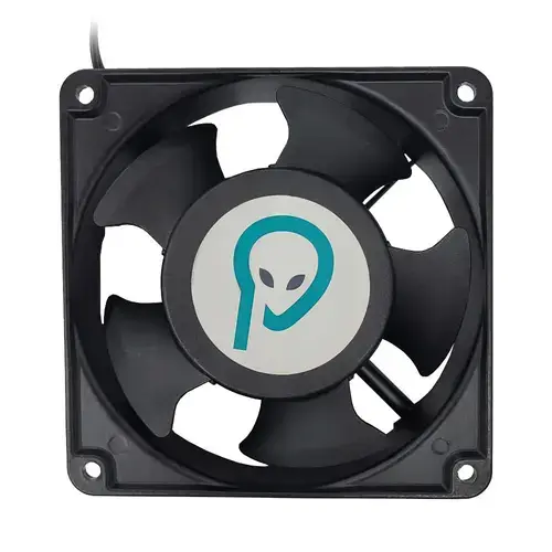 Unitate racire SPACER, 1U pentru rack 19″, 120mm, 1700rpm, 36dBA, flux aer 59cfm, otel 1.5mm, cablu 1.6m, Negru