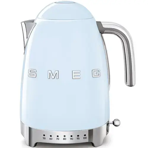 Fierbator electric Smeg KLF04PBEU, 2400W, 1.7 L, Albastru