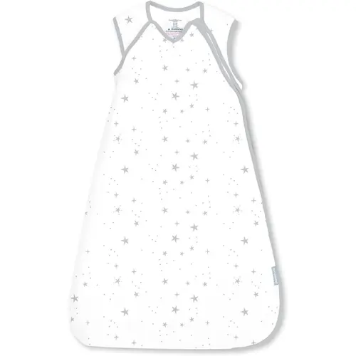 Sac de dormit Ingenuity Swaddle Me Night Sack Sleeper, 3-18 luni, 2.5 TOG, bumbac, Alb