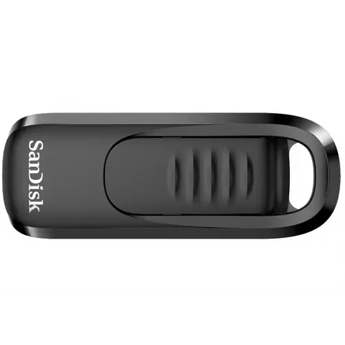 Stick USB SanDisk SDCZ480-128G-G46 Ultra Slider, USB-C, 128Gb, Negru