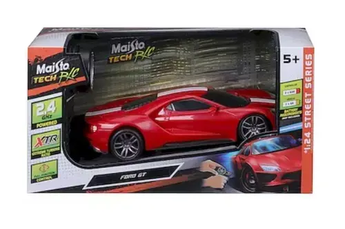 Ford GT RC, Maisto, Plastic, 1:24, Rosu