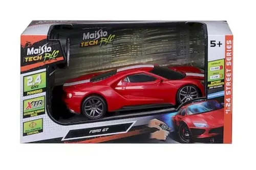 Ford GT RC, Maisto, Plastic, 1:24, Rosu