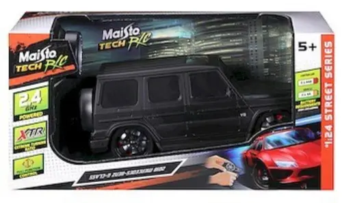 Mercedes Benz G Class RC, Maisto, Plastic, 1:24, Negru