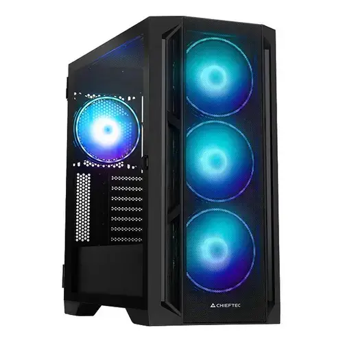 Carcasa Chieftec Apex Lumo, Middle Tower, Negru