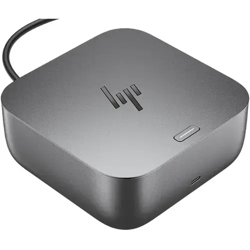 Docking station HP Thunderbolt 4 Dock G6, 100W, 3x USB-A, 2x USB-C, 1x USB-C Thunderbolt 4, 2x DisplayPort, 1x HDMI, 1x RJ-45, Argintiu