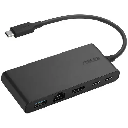 Docking Station ASUS DC201, 4K, USB-C, 5 in 1, HDMI 2.1, Negru