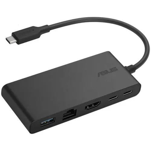 Docking Station ASUS DC201, 4K, USB-C, 5 in 1, HDMI 2.1, Negru
