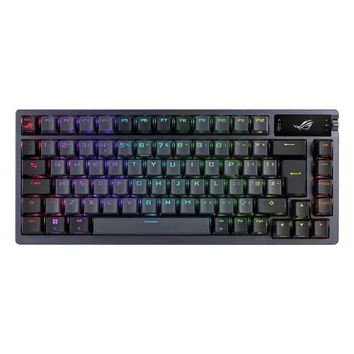 Tastatura Asus ROG Azoth, cu iluminare RGB, Negru