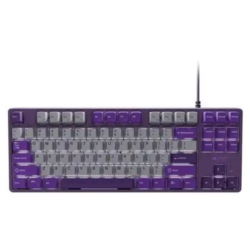 Tastatura mecanica pentru gaming Fury Kanabo K2, iluminare alba, 25 moduri, 2x switch-uri de rezerva, USB, TKL